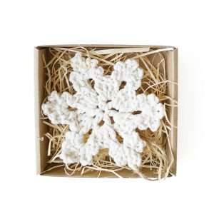 Weihnachtsschmuck Schneeflocke (1Stk)