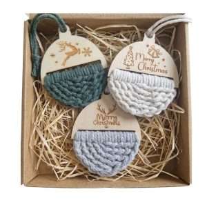 Weihnachtsschmuck Set (3Stk)