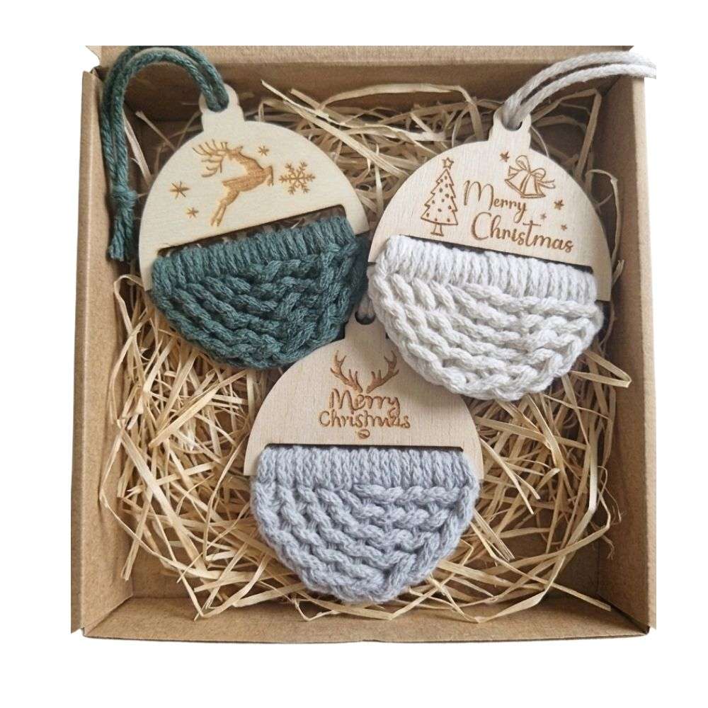 Weihnachtsschmuck Set (3Stk)