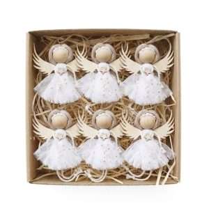 Weihnachtsschmuck Engelchen Set (6Stk)