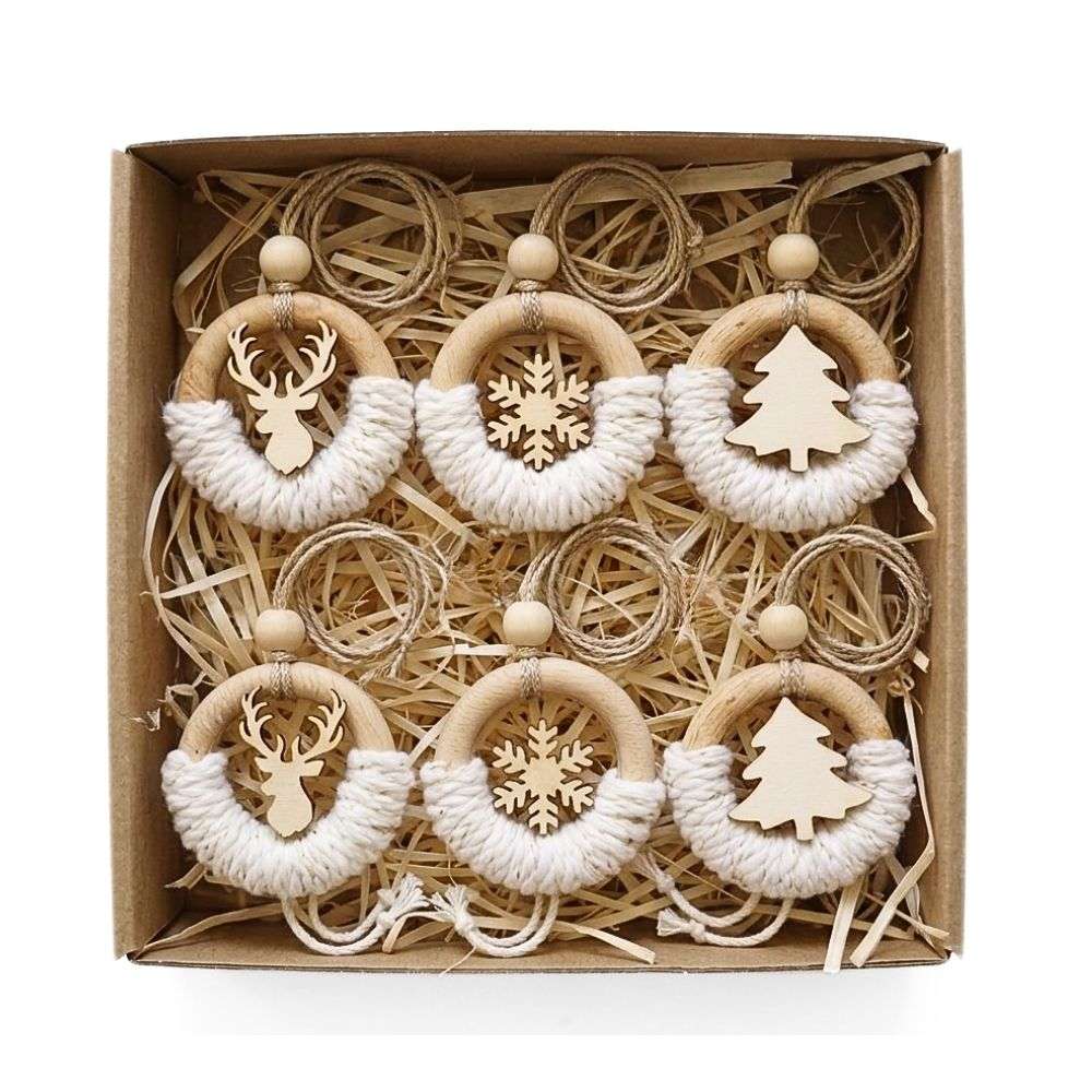 Weihnachtsdeko Set (6Stk)